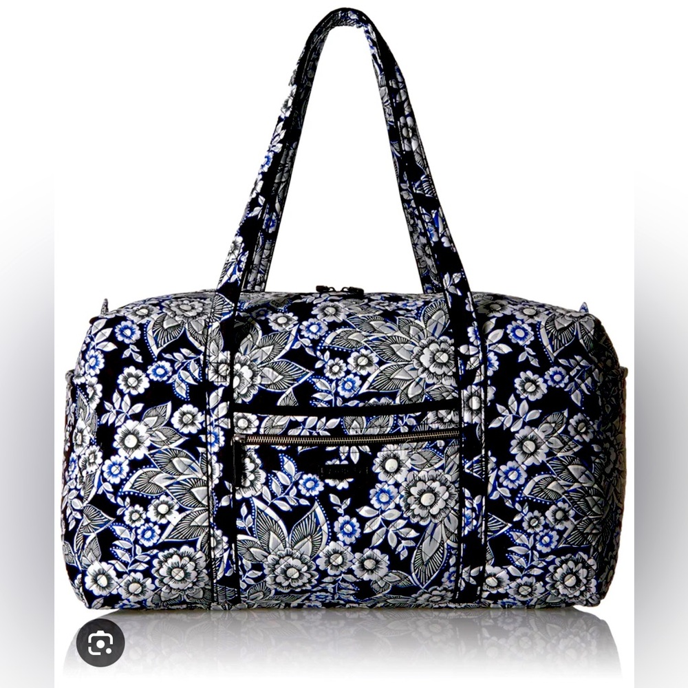 Vera Bradley - Iconic Large Travel Duffel (Snow Lotus)
